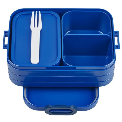 Mepal Kutija za ručak 3 kom/s vilicom Vivid blue &amp;ndash; Slike