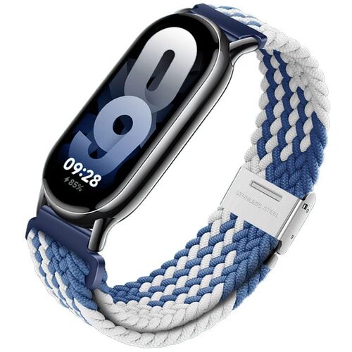 Xiaomi smart band 8 zamjenska narukvica plavo-bijela Slike