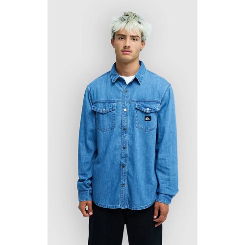 Quiksilver Bm Uprising Shirt stone indigo Slike