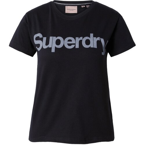Superdry Majica svetlo modra / črna Cene