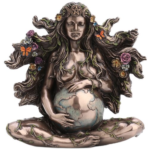 Signes Grimalt Kipci in figurice Figura Boginja Gaia-Madre Srebrna Cene