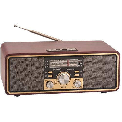 Retro Bluetooth radio 6681BT Cene