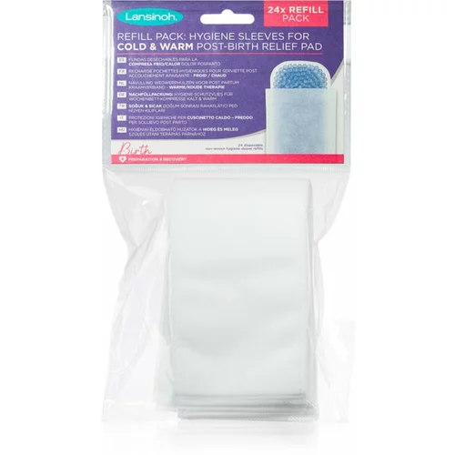 Lansinoh Cold & Warm Refill Pack higienske prevleke za poporodni vložek 24 kos
