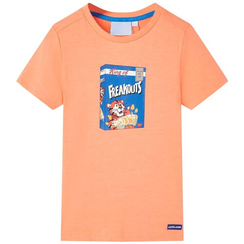 vidaXL Otroška majica s kratkimi rokavi neon oranžna 104 Cene
