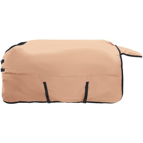 vidaXL Konjski pla&scaron;č Kapučino 135 cm Poliester, (5000288829) Cene
