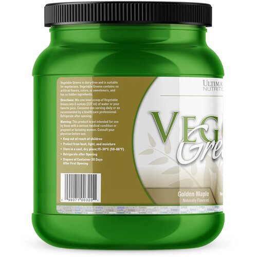 Ultimate Nutrition veggie greens &amp;ndash; prirodni dodatak za energiju Slike