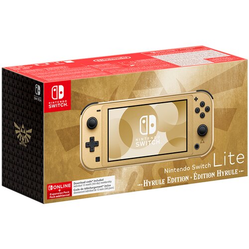 Nintendo Switch Lite Console - Hyrule Limited Edition Slike