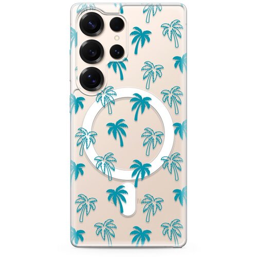  Maska silikonska PRINT MagSafe za Samsung S938B Galaxy S25 Ultra 5G/ palma Slike