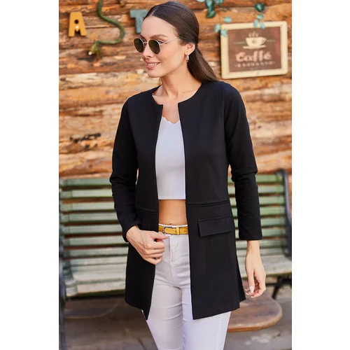 armonika Blazer - Black - Regular fit