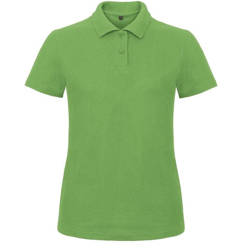  MAJICA S KRATKIMI ROKAVI POLO B&amp;amp;C ID.001WOMEN 180G ZELENA L Slike