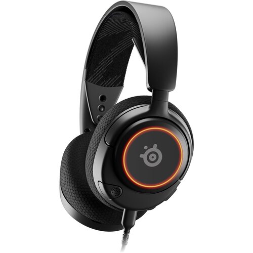 Steel Series Arctis Nova 3 žične igralne slu&amp;scaron;alke črne barve za PC &amp;amp; PS5 &amp;amp; PS4 &amp;amp; Switch Slike