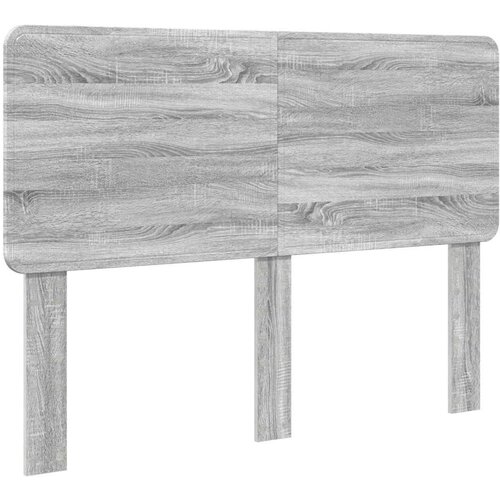  Okvir za krevet s uzglavljem Siva Sonoma 140 x 190 cm Slike