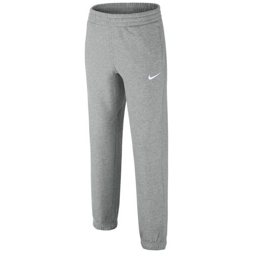 Nike Spodnji deli trenirke Brushedfleece Cuffed Siva Slike