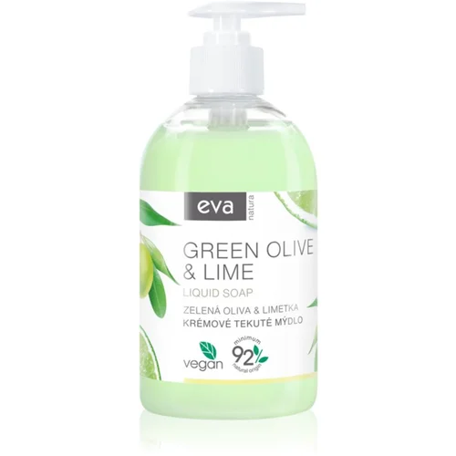 Eva Natura Green olive & Lime kremasti tekući sapun za ruke 500 ml