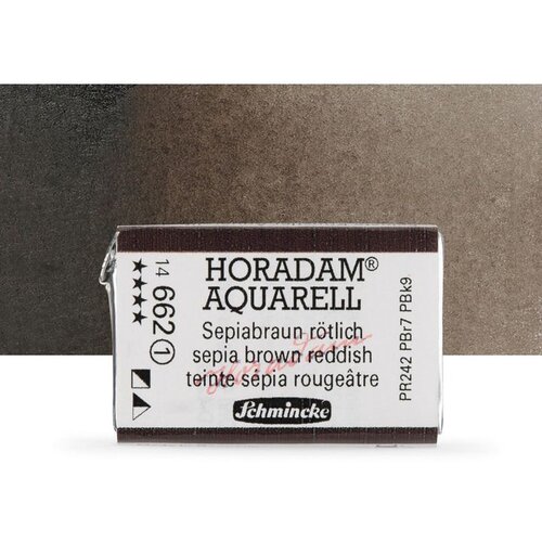 Artmie Akvarel boje Schmincke Horadam cela posudica | 662 Sepia Brown Reddish Cene