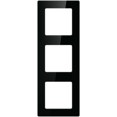 Avatto okvir stikala za luči N-TS10-Frame-B3 triple (črn), (20845011) Slike