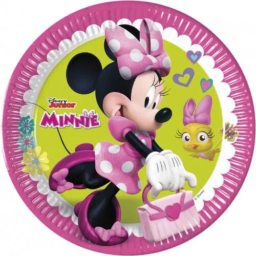 TOMOŠPED Papirni tanjuri Minnie happy Disney 23 cm 8 kom Cijene
