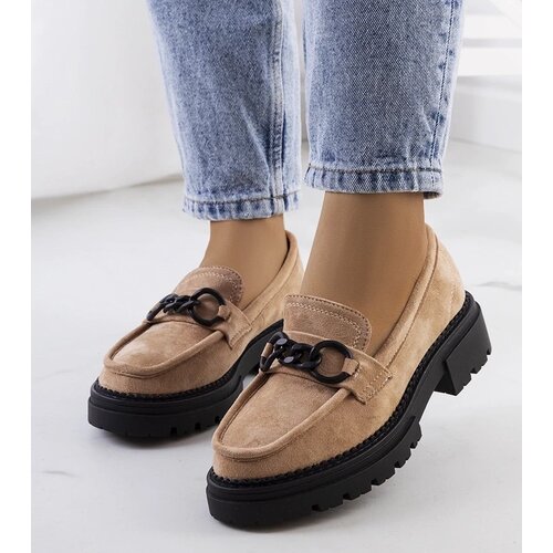 D/CEO Beige loafers on high sole Anouk Cene