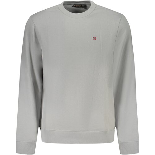 Napapijri SWEATSHIRT WITHOUT ZIP MEN GREY Slike