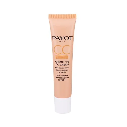 Payot Crème No2 SPF50+ cc krema za poenotenje za vse tipe kože 40 ml