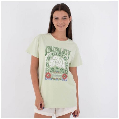 Hurley Majice & Polo majice ORGANIC MIKONOS TEE Zelena Cene