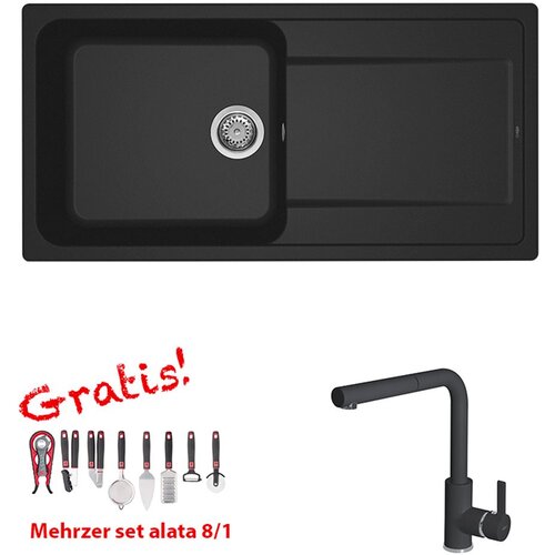 ELLECI Set Life 480 + slavina C02 Nero Cijene
