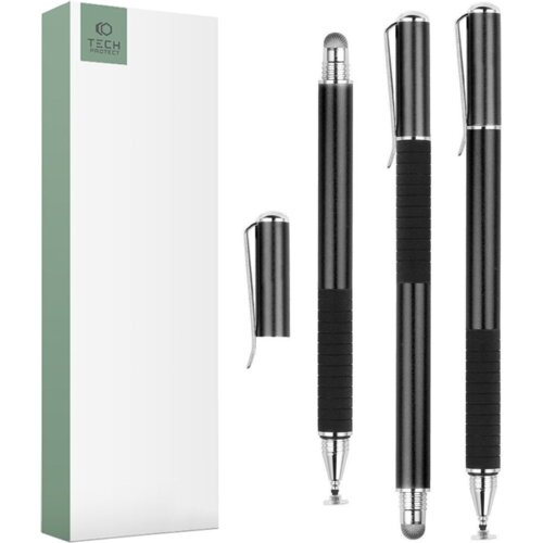 TECH-PROTECT PISALO STYLUS PEN ZA TABLICE IN PAMETNE TELEFONE ČRNO, (21980293) Slike