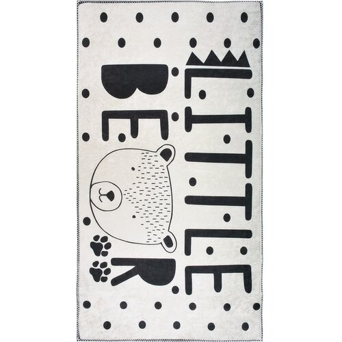 Vitaus Crno-bijeli periv dječji tepih 160x230 cm Little Bear – Cijene