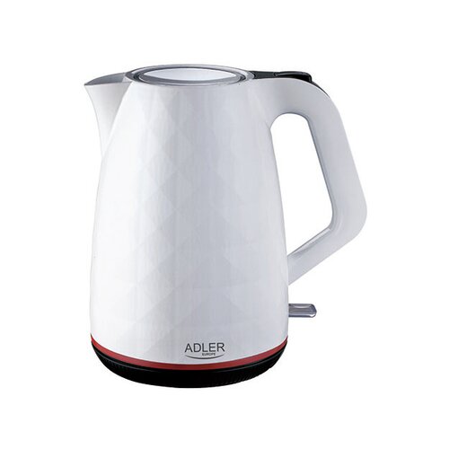 Adler grelnik vode 1,7L 2200W bel plastičen AD1277 W Slike