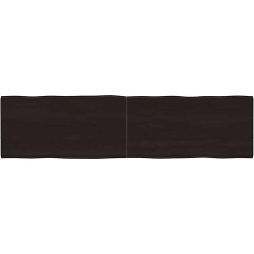 Stolna ploča tamnosmeđa 160x40x(2-4) cm obrađena hrastovina Cene
