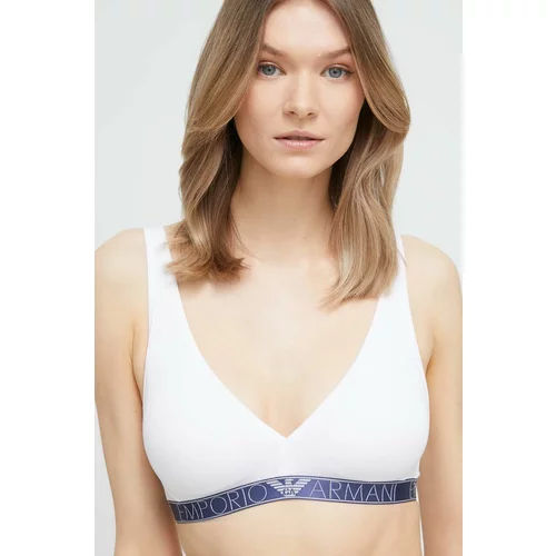 Emporio Armani Underwear Grudnjak boja: bijela, glatki model