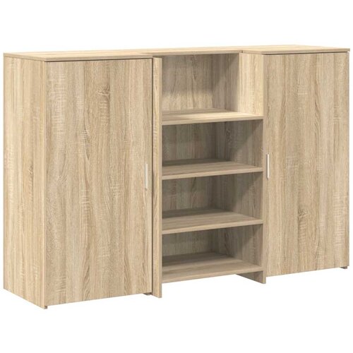 Maison Chic sprejemna miza - računalniška miza - pisarniška miza sonoma hrast 155x50x103,5 cm inženirski les, (21785580) Cene