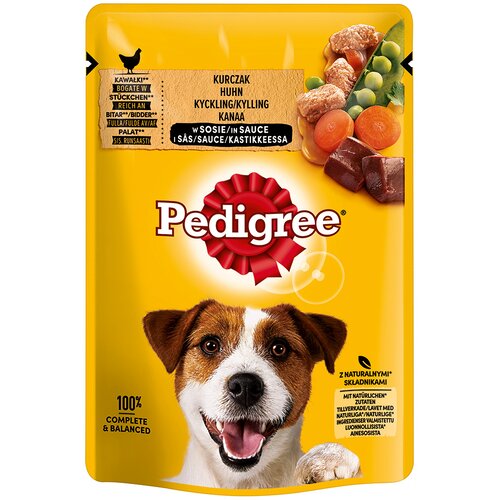 Pedigree vrečke v multi pakiranju - Pi&scaron;čanec v omaki 144 x 100 g Cijene