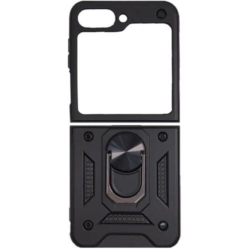 Max Mobile Maska za Samsung Galaxy Z Flip 8, TPU Anti-Shock s prstenom, crna Cijene