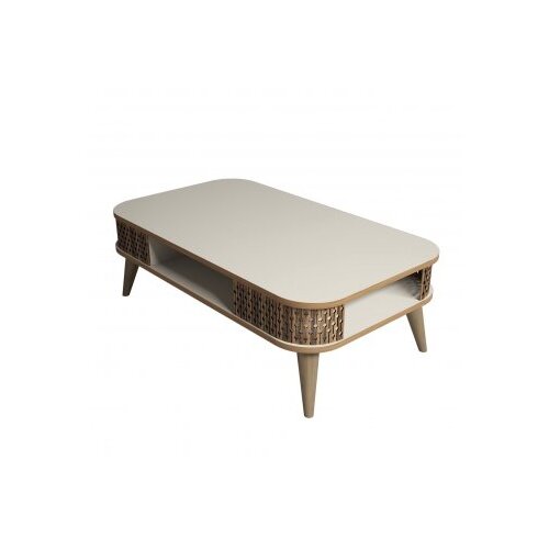Hanah home Eylul Klub sto, 105x34,6x60cm, Bež-smeđa Slike