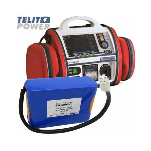 TelitPower baterija NiMH 14.4V 3800mAh za progetti defi rescue life defibrilator ( P-2186 ) Slike