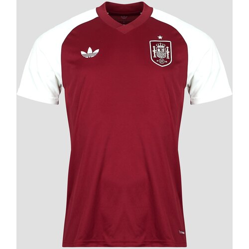 Adidas Majice s kratkimi rokavi Preshirt Away Spain Football Jersey Rdeča Cene