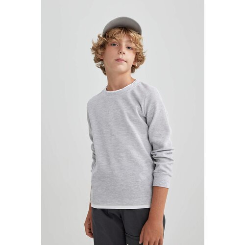 Defacto Regular Fit Long Sleeve T-Shirt Slike