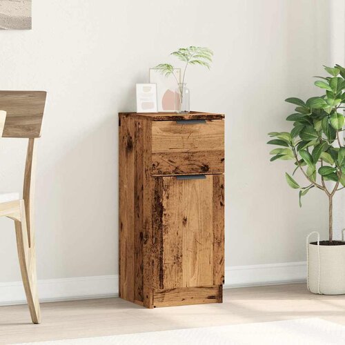  Komoda boja staro drvo 30 x 30 x 70 cm od konstruiranog drva Slike