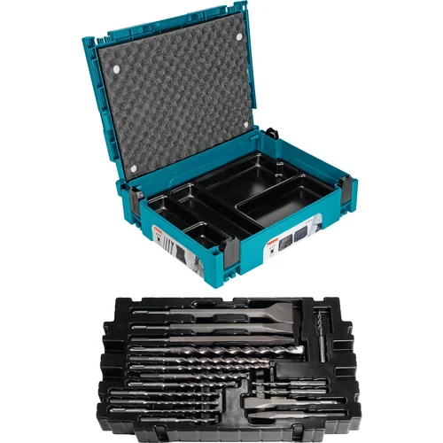 Makita 17-delni set svedrov in dlet SDS-Plus B-53877 MAKPAC