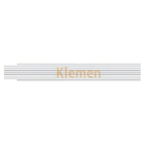 HEKA Zložljivi meter (Dolžina: 2 m, Bela, Natis: Klemen) Cene