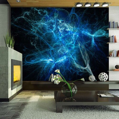  Tapeta - Blue lightning bolts 200x154 Cijene