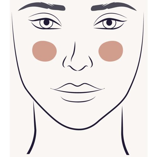 ZOEVA 126 Blush Blender kist za rumenilo 1 kom Slike