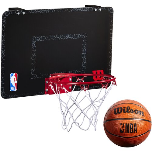 Wilson tabla sa obručem NBA FORGE TEAM MINI HOOP crna WTBA3001FRGNBA Slike