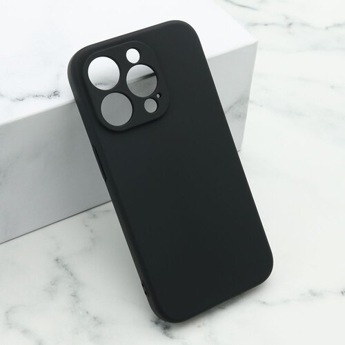  Futrola soft silicone za iphone 15 pro/ crna Cene