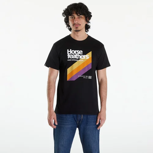 Horsefeathers Vhs T-Shirt Black