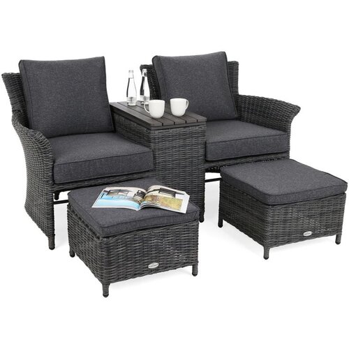 SOFA Milos Plus siva / siva melanž Cijene