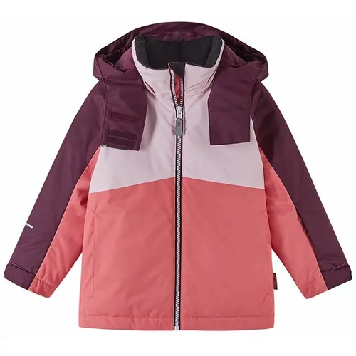 Reima Otroška jakna Salla roza barva