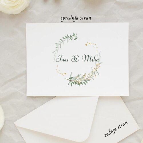  Kuverte za poročna vabila porkv 26-11 Cene