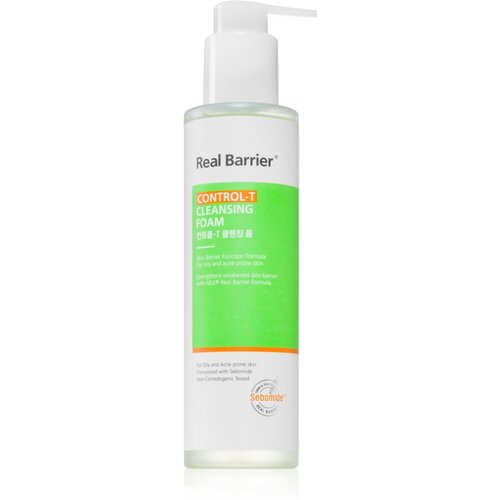 Real Barrier Control-T čistilna pena za mastno in problematično kožo 190 ml Slike